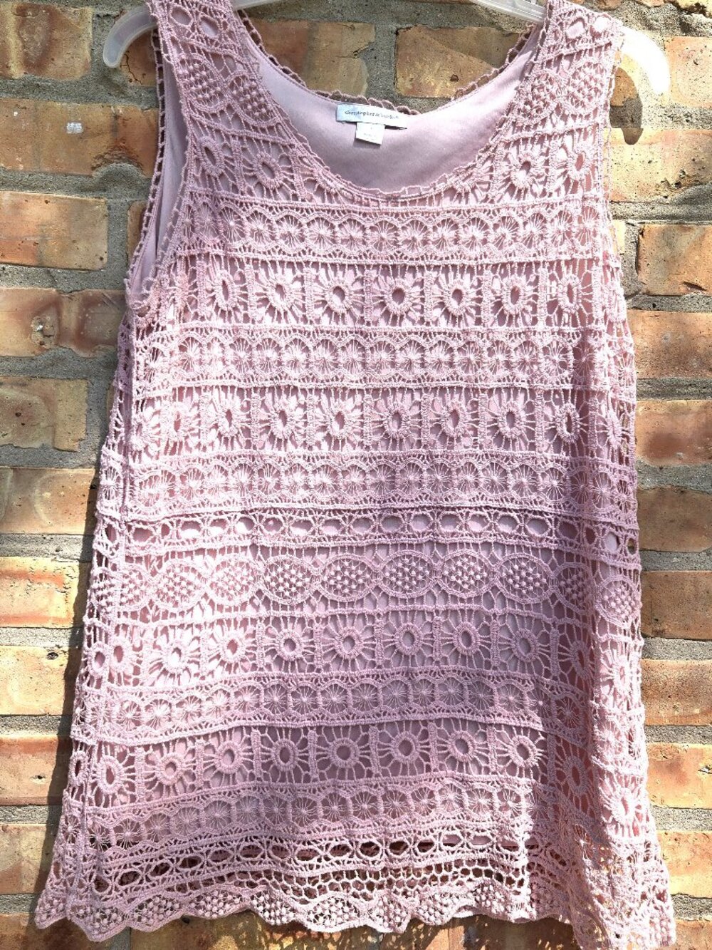 Christopher Banks Crochet Top